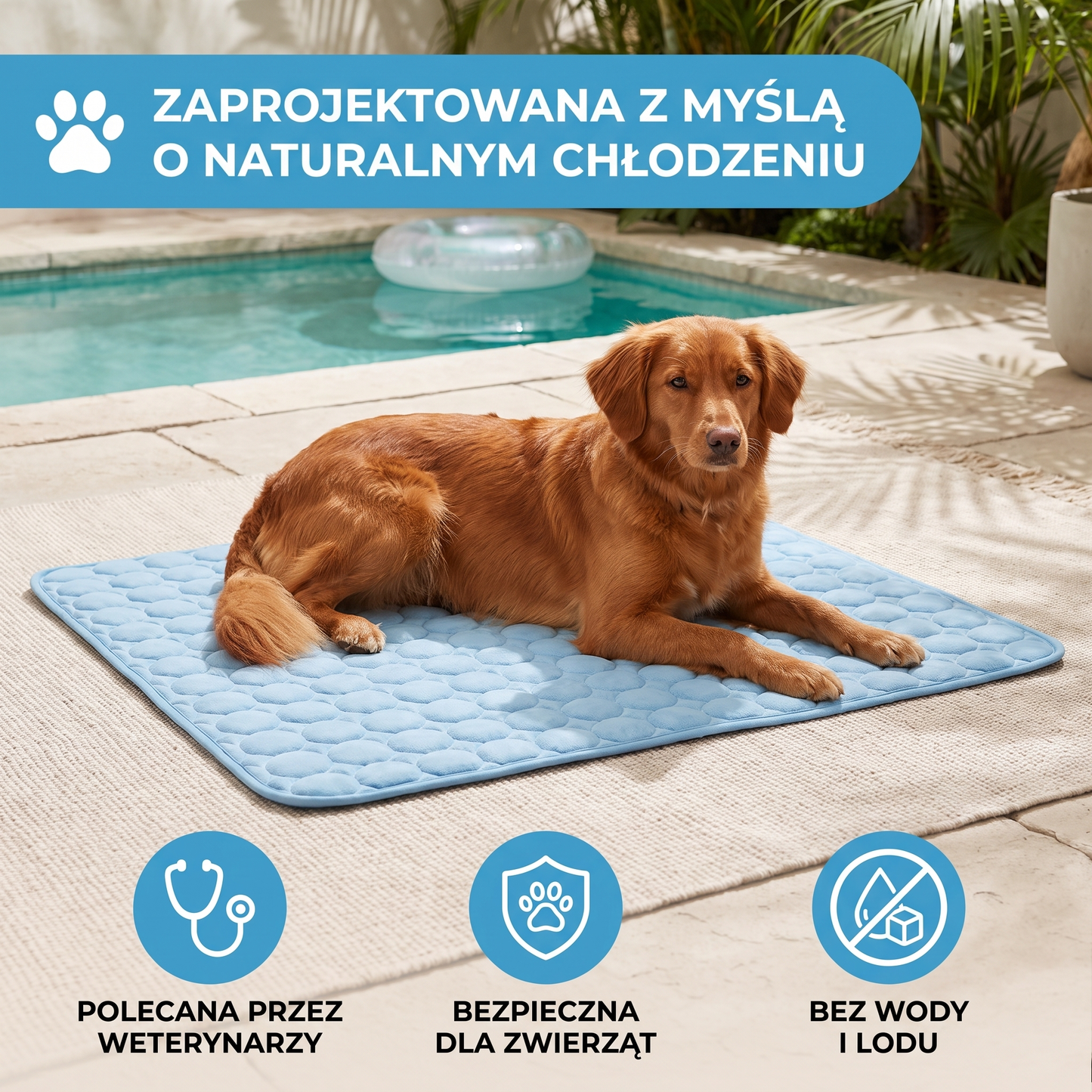 Mata chłodząca dla Psa i Kota